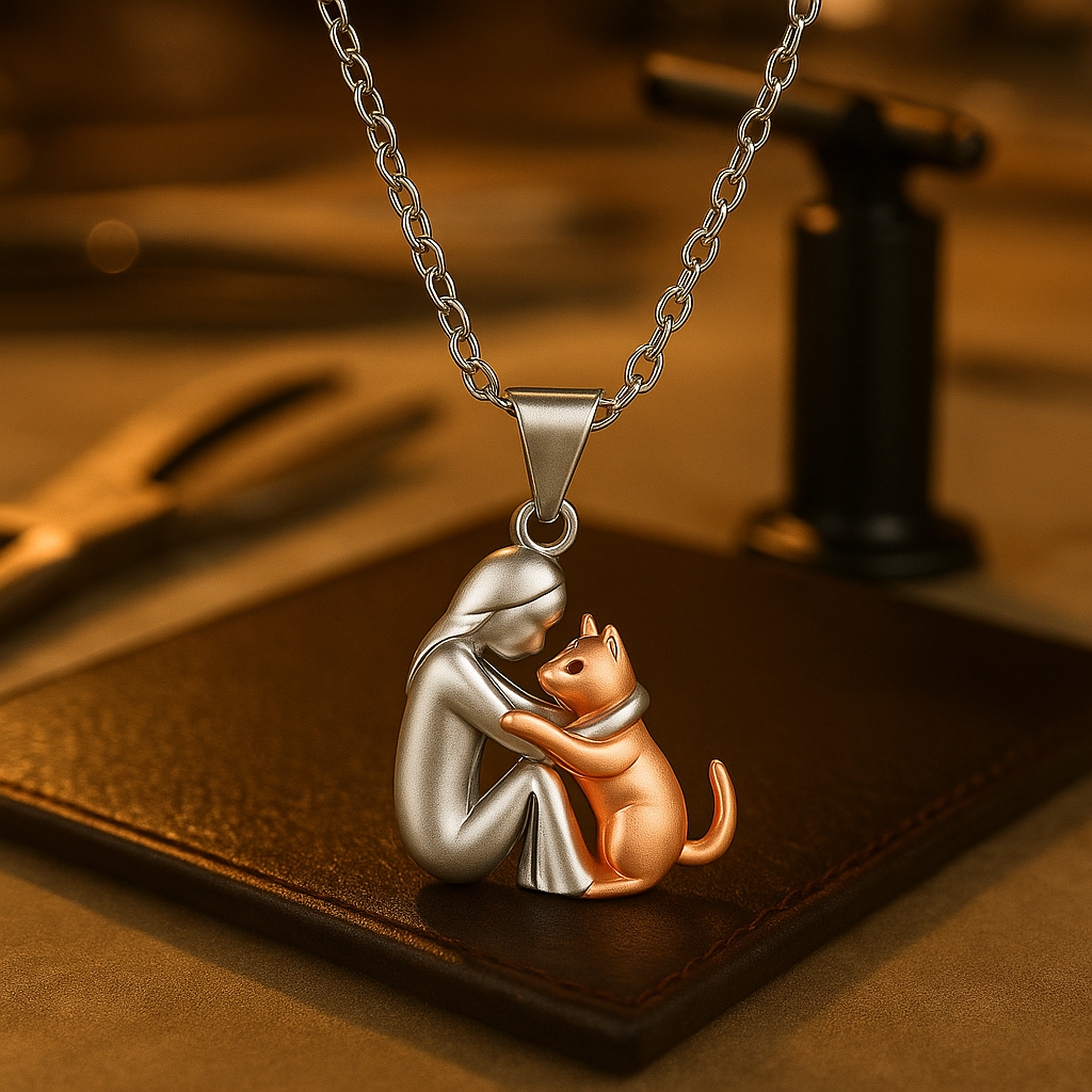 Marlow | Cat Embrace Necklace
