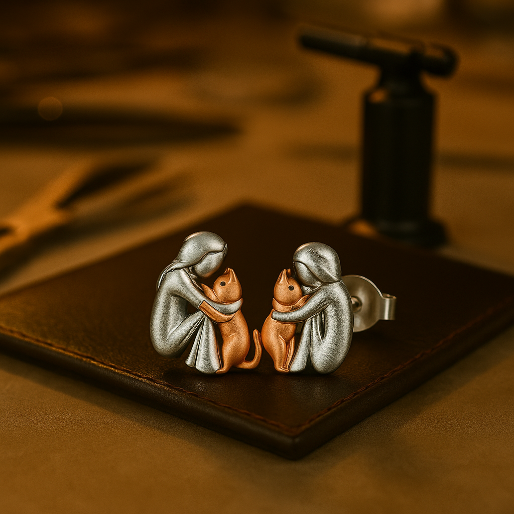 Marlow | Cat Embrace Earrings