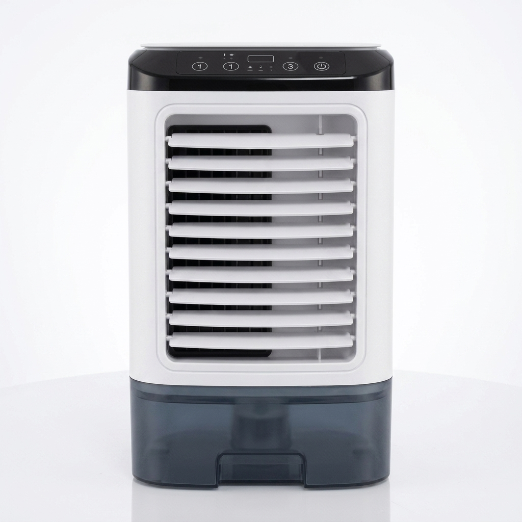 Compact Portable Air Conditioner with 3 Speeds and Ultrasonic Cooling