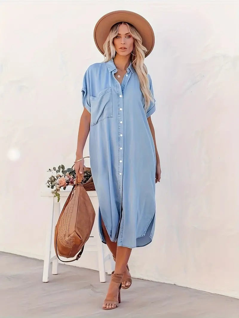 SAVANNAH | Shirt Dress With Pockets