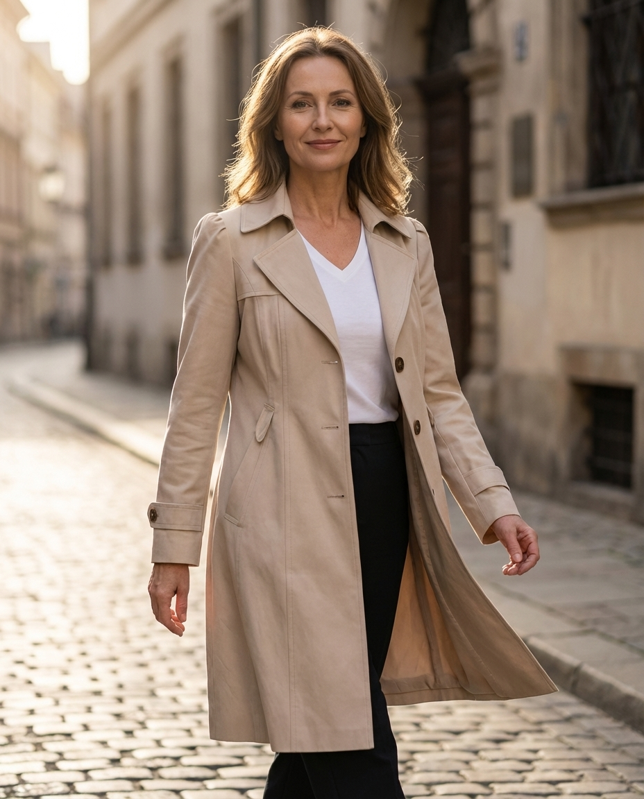 Louisa | Elegant Vintage Summer Coat