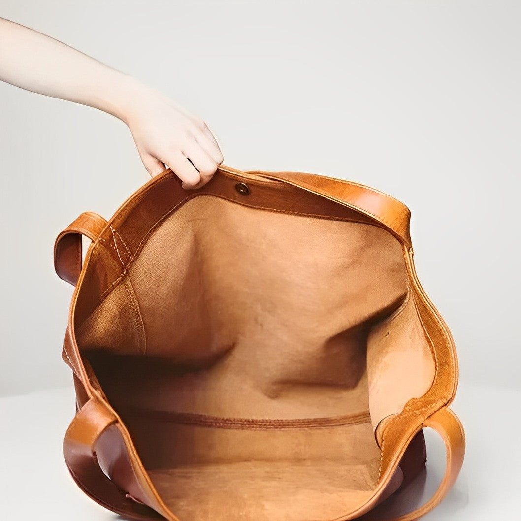 Oriane | Retro Leather Bag