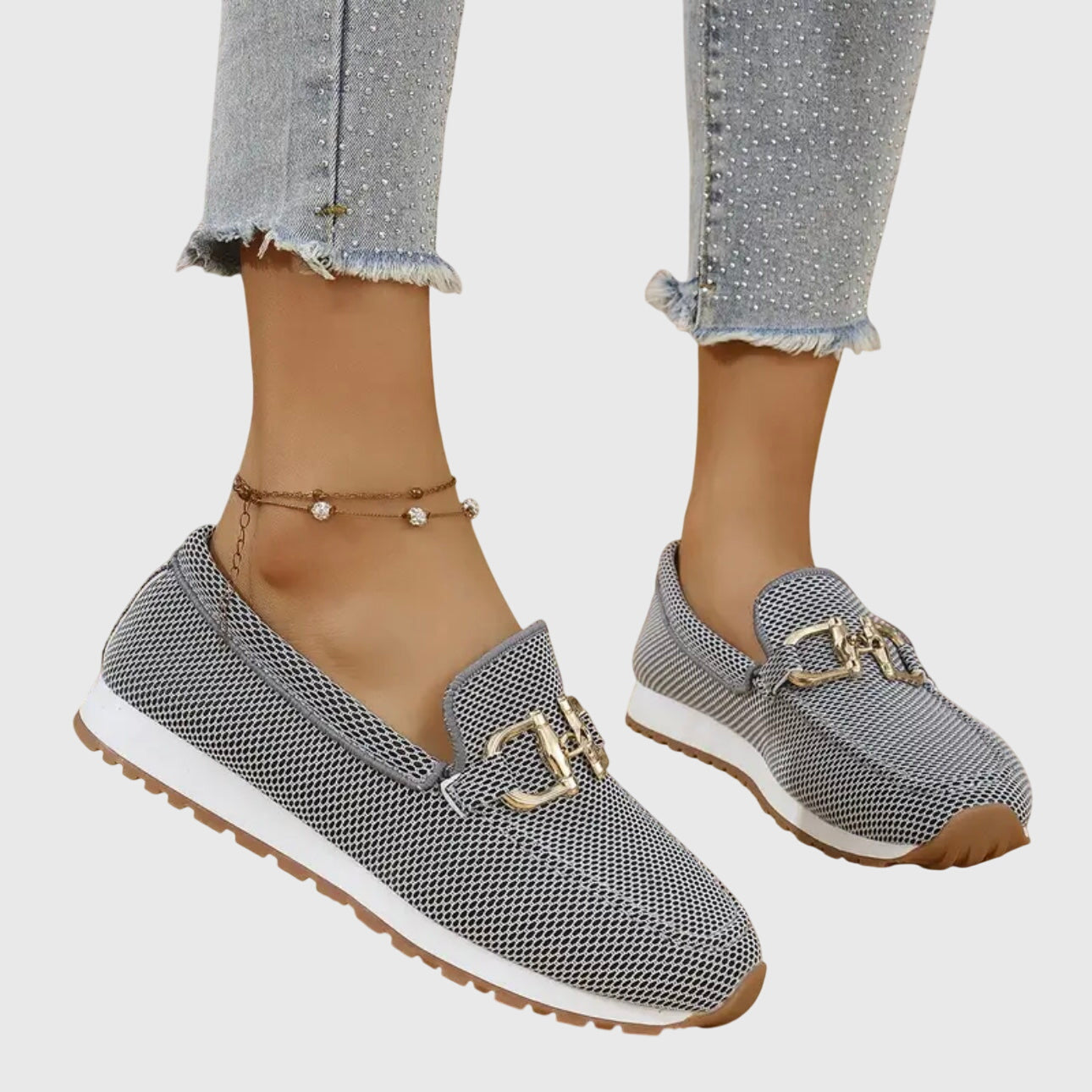 Maura | Orthopedic Moccasin-Style Trainers
