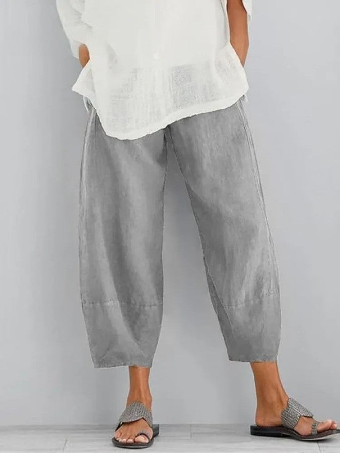 Margaret – Relaxed Crop Trousers