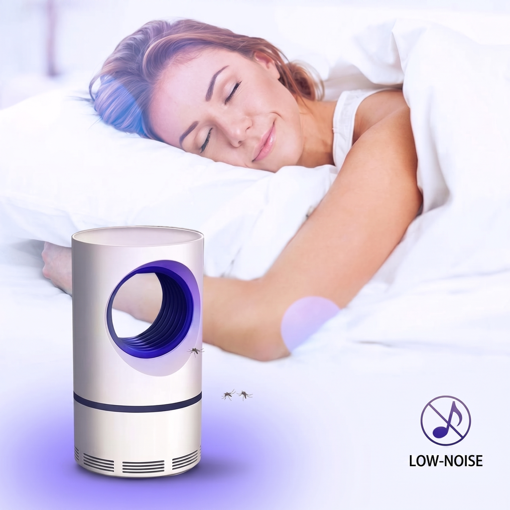 Low-Noise UV Insect Trap With Fan