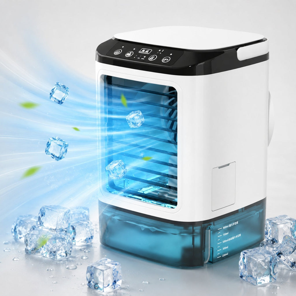 Mini USB Air Cooler with Humidifier Function
