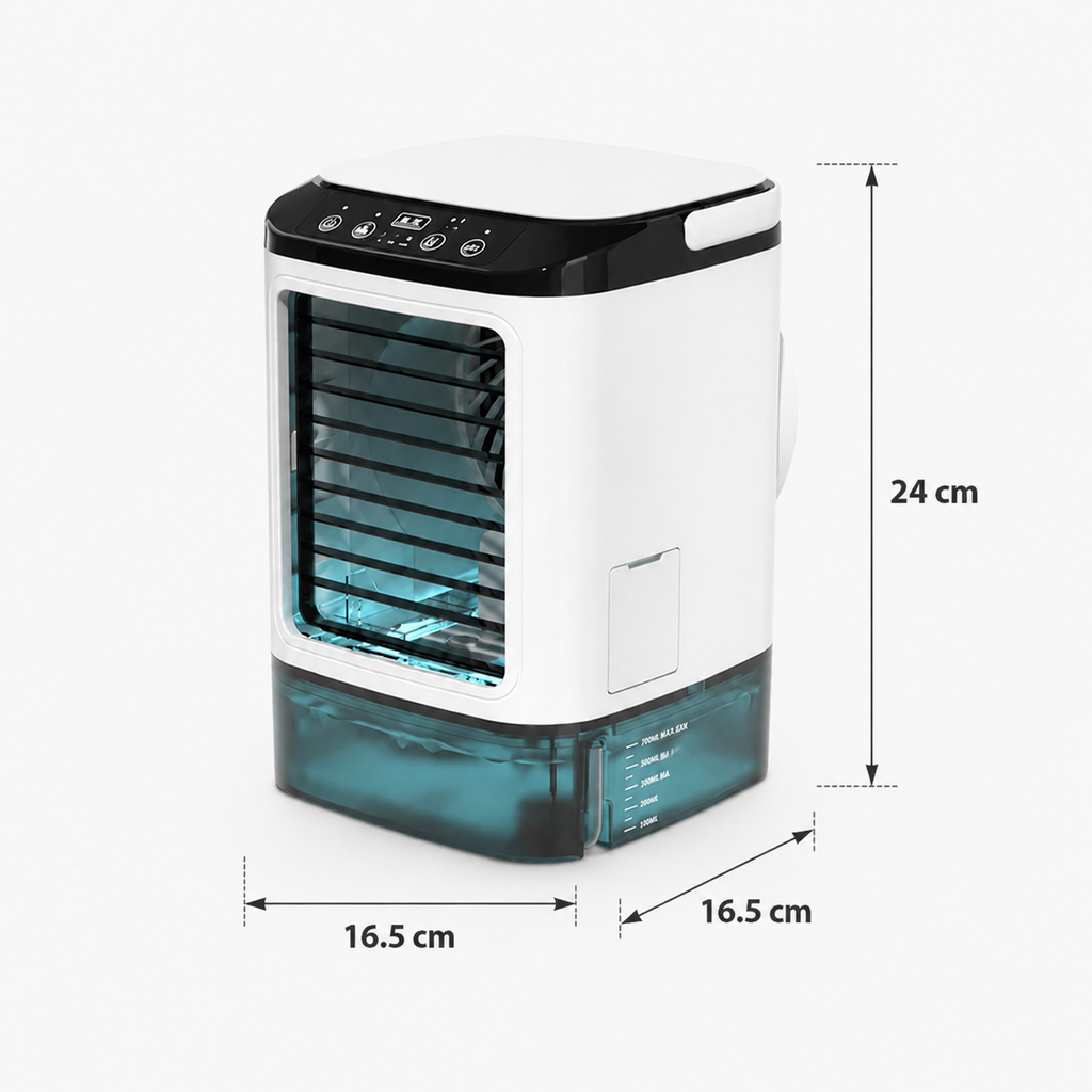 Mini USB Air Cooler with Humidifier Function