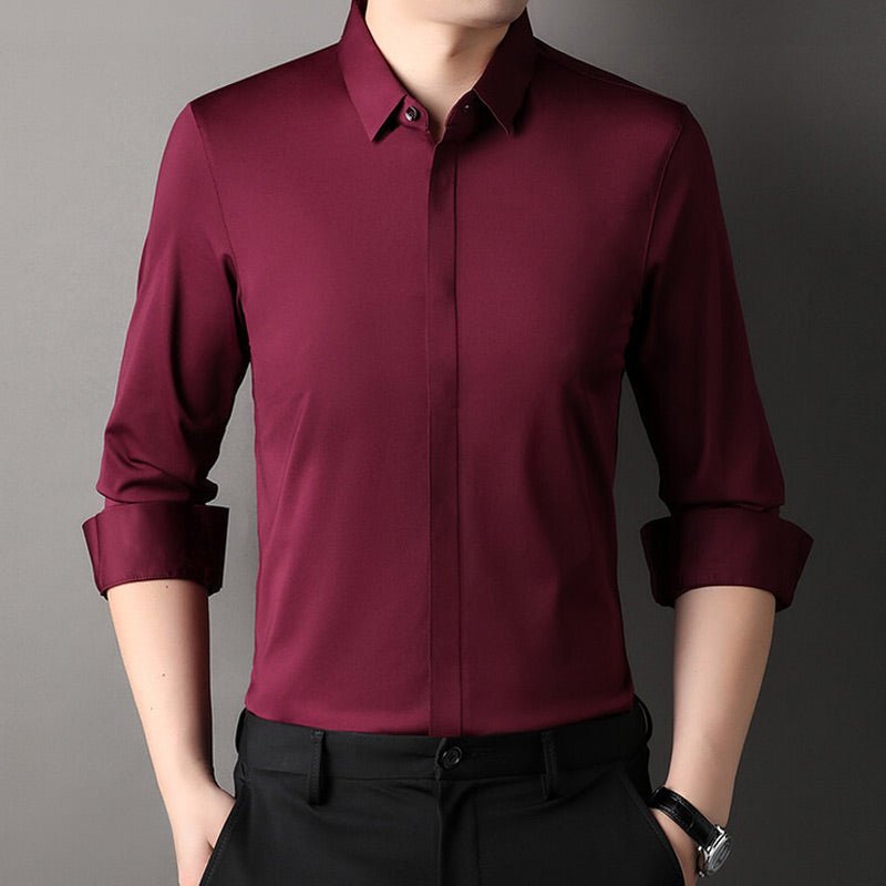 Mitchel | Wrinkle-free Stretch Shirt for Men