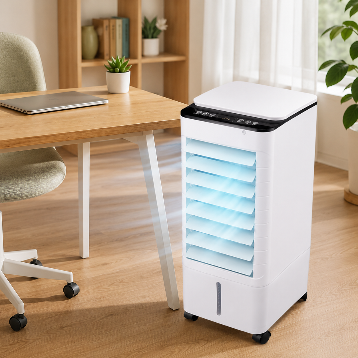 Portable 3-in-1 Air Cooler with Remote Control for Home and Office