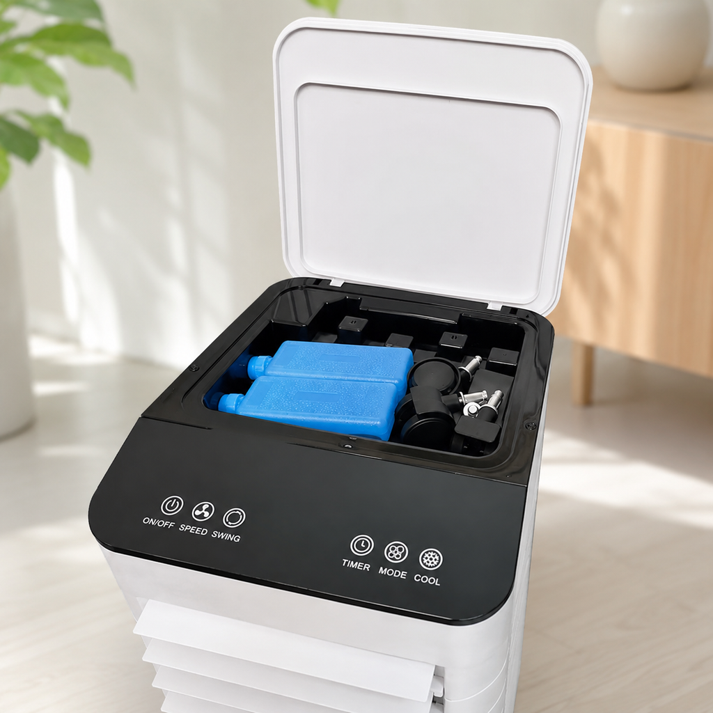 Portable 3-in-1 Air Cooler with Remote Control for Home and Office