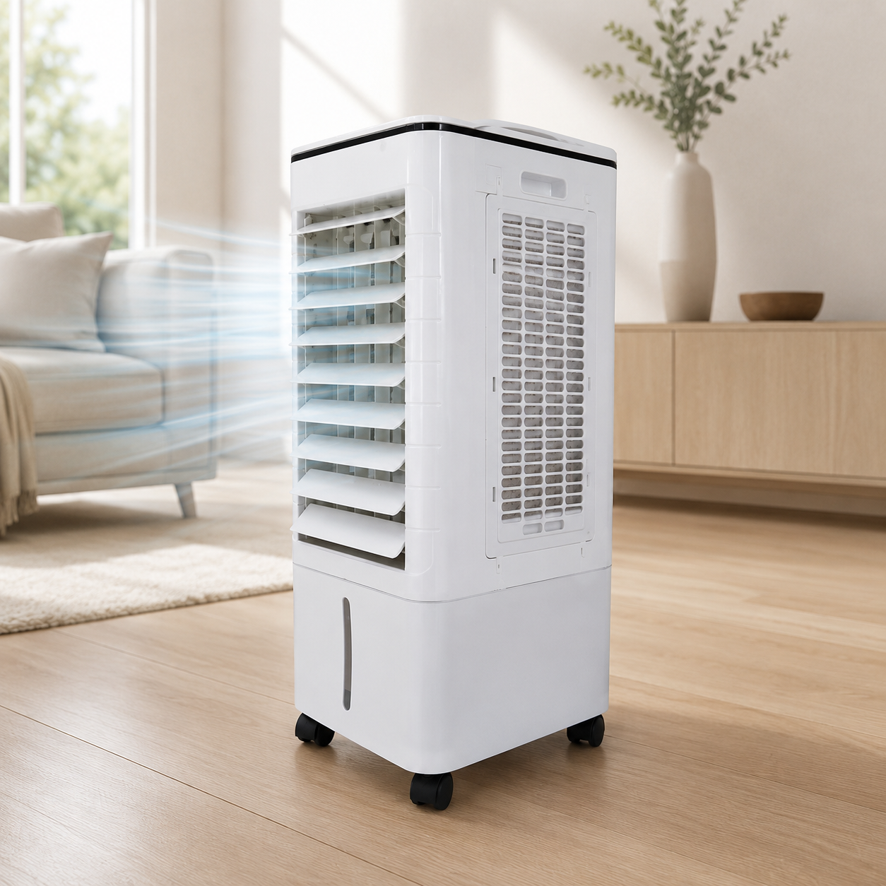 Portable 3-in-1 Air Cooler with Remote Control for Home and Office