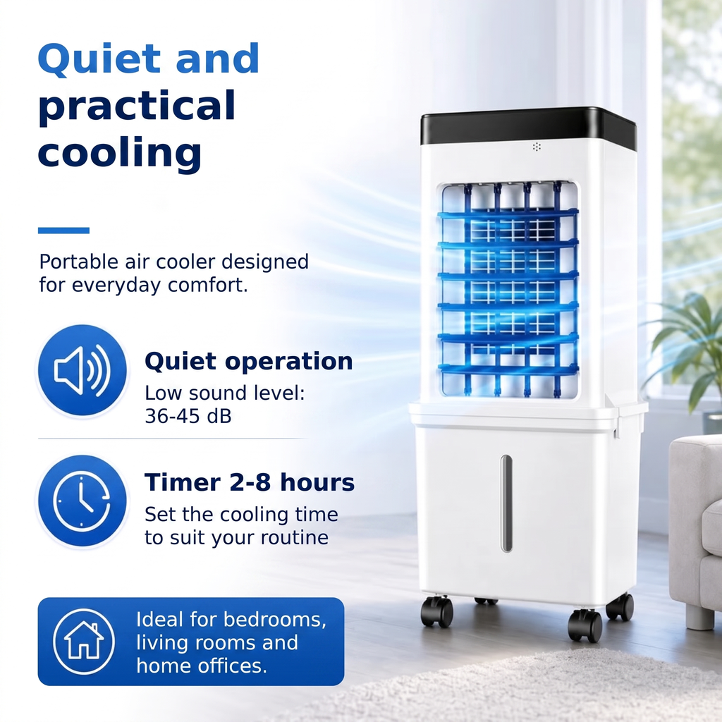 Portable Air Cooler with 10 Litre Tank