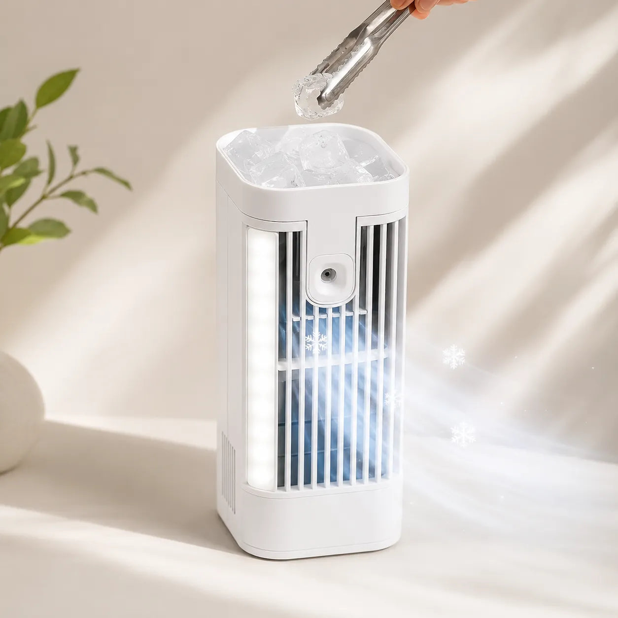 Portable Air Cooler with LED Night Light